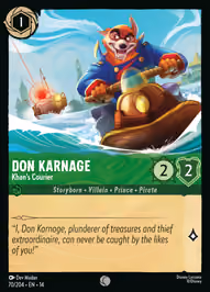 Don Karnage - Khan's Courier