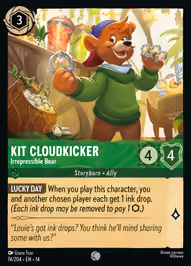 Kit Cloudkicker - Irrepressible Bear