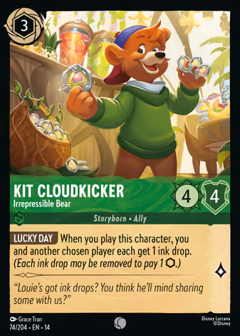 Kit Cloudkicker - Irrepressible Bear