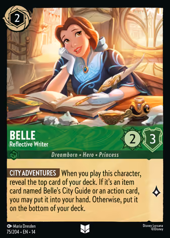 Belle - Reflective Writer