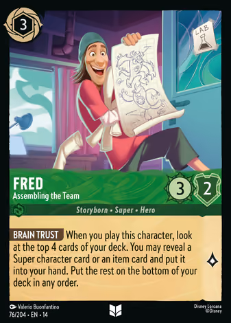 Fred - Assembling the Team
