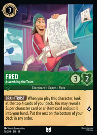Fred - Assembling the Team