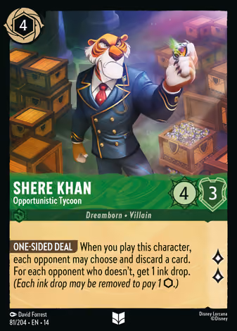 Shere Khan - Opportunistic Tycoon
