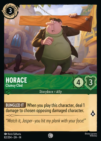 Horace - Clumsy Clod