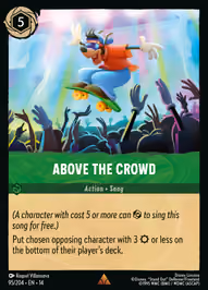 Above the Crowd