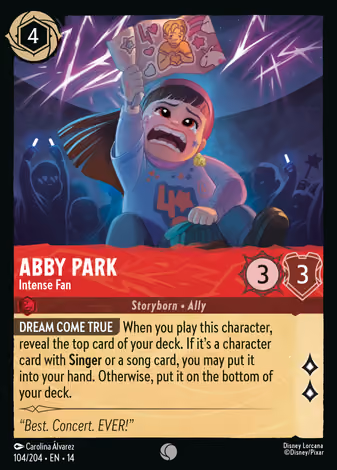 Abby Park - Intense Fan