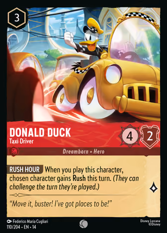 Donald Duck - Taxi Driver