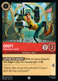 Goofy - Enthusiastic Tourist