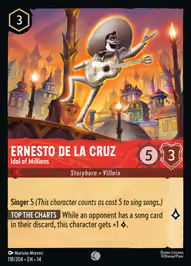 Ernesto de la Cruz - Idol of Millions