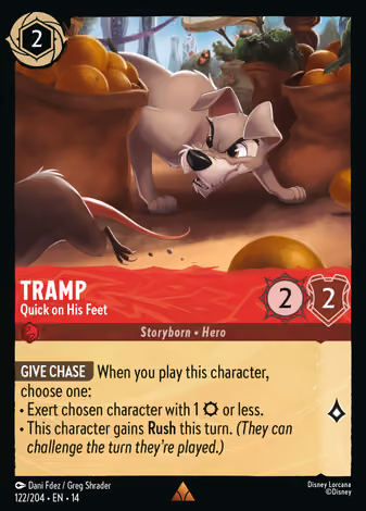 Tramp - Quick on His Feet