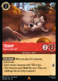Tramp - Quick on His Feet