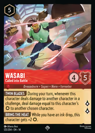 Wasabi - Called into Battle
