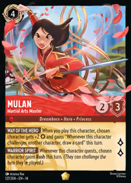 Mulan - Martial Arts Master