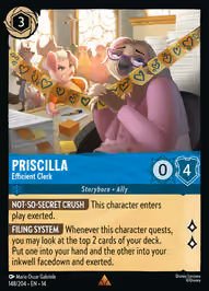 Priscilla - Efficient Clerk