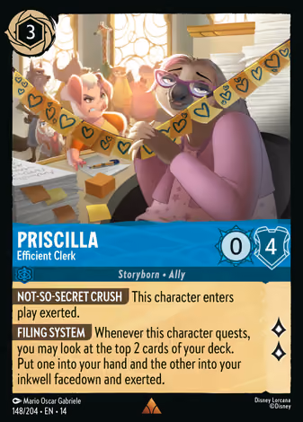 Priscilla - Efficient Clerk