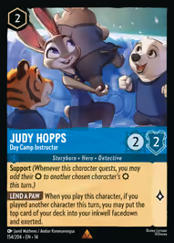 Judy Hopps - Day Camp Instructor