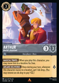 Arthur - Merlin's Assistant