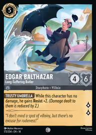 Edgar Balthazar - Long-Suffering Butler