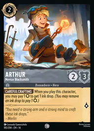 Arthur - Novice Blacksmith