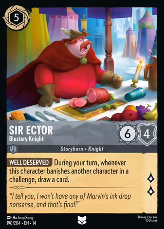 Sir Ector - Blustery Knight