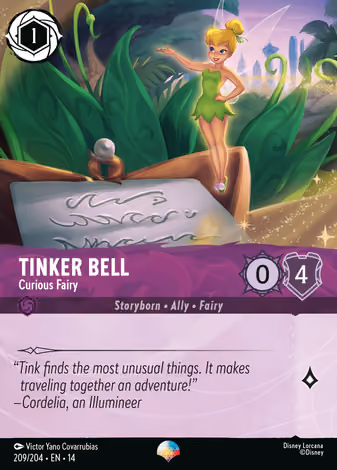 Tinker Bell - Curious Fairy, Epic printing