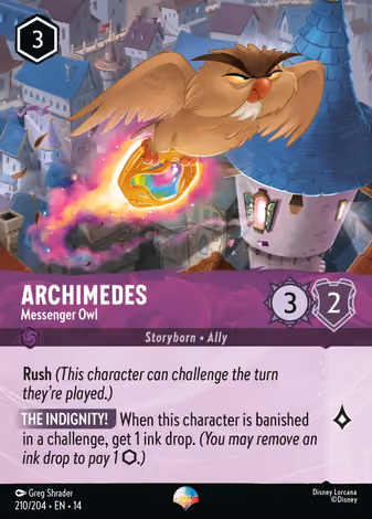 Archimedes - Messenger Owl, Epic printing