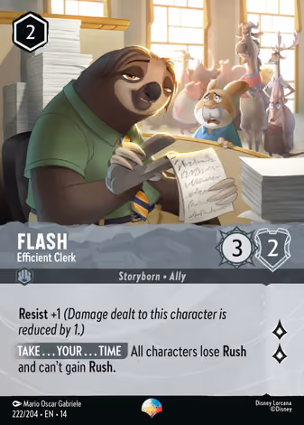 Flash - Efficient Clerk, Epic printing