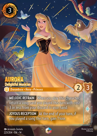 Aurora - Delightful Musician, Enchanted printing