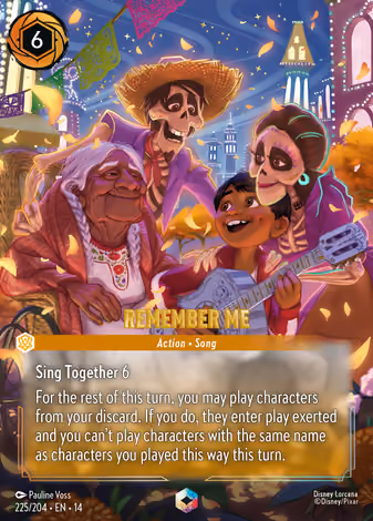 Remember Me, Enchanted printing