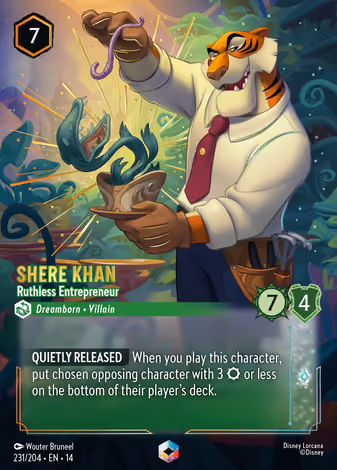 Shere Khan - Ruthless Entrepreneur, Enchanted printing
