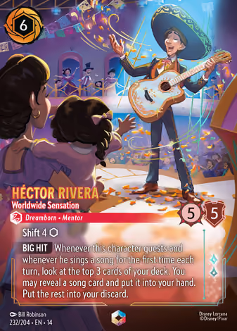 Héctor Rivera - Worldwide Sensation, Enchanted printing