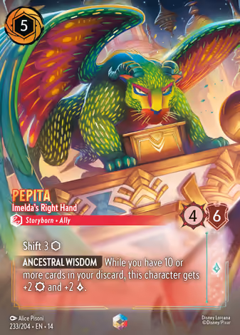 Pepita - Imelda's Right Hand, Enchanted printing
