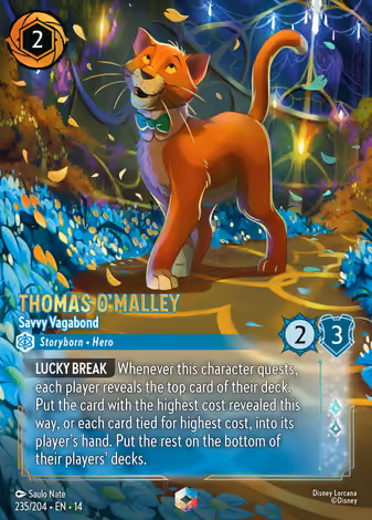 Thomas O'Malley - Savvy Vagabond, Enchanted printing