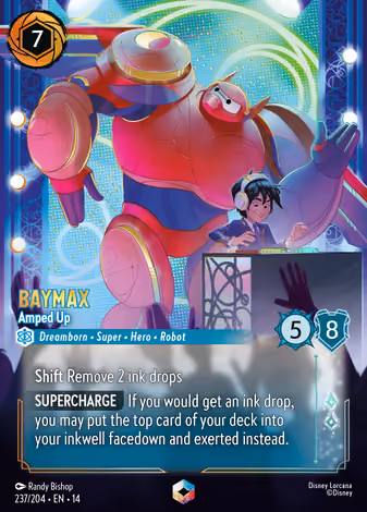 Baymax - Amped Up, Enchanted printing