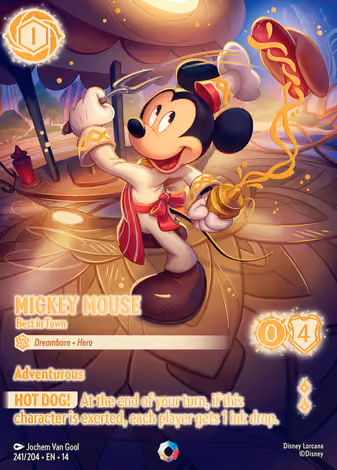 Mickey Mouse - Best in Town, Iconic printing
