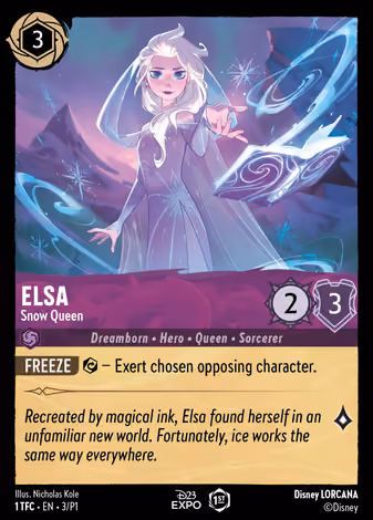 Elsa - Snow Queen, 3/P1 printing