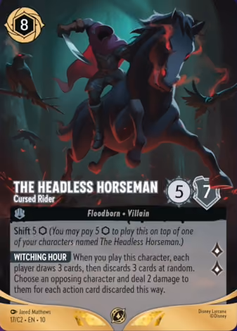 The Headless Horseman - Cursed Rider, 17/C2 printing
